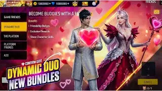 Dynamic Duo New Bundles 🔥 Free Fire Esports Next Tournament | Free Fire New Event | FF New Event