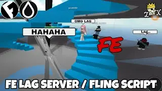 FE Lag Server / Super Fling Script OP | Hydrogen &bull; Fluxus