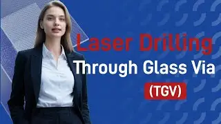 Scanner Optics High-Precision TGV Laser Drilling on Glass Substrates