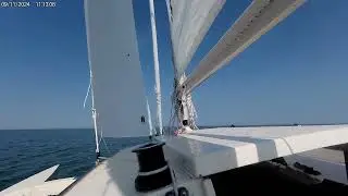 Gypsy Wind Trimaran - Lake Erie Summer Sail 2 - Sept 2024