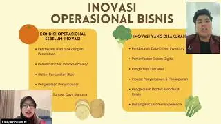 Presentasi Tugas Besar Manajemen Rantai Pasok Kelompok 6 (Penjual buah dan sayur)