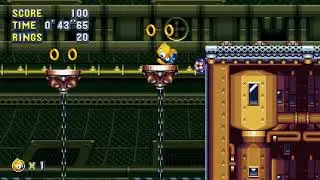 Sonic Mania Plus - Flying Battery 1 Encore (Ray) Speedrun in 55.85