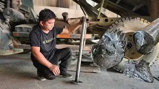 Broken Axle Shaft Replacement For 4x4 Trcuk | Emergency On-Site Repair