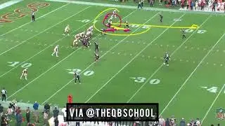 Анализ фильма @TheQBSchool о том, как открытый ресивер &laquo;49ers&raquo; теряется и превращается в сэк против &laquo;Broncos&raquo;