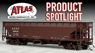 HO Scale 70 Ton Hart Ballast Hopper Cars Atlas Master Product Spotlight