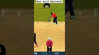 Real cricket 24 New Gold Shot *497 #shorts #cricket  #realcricket24 #newshot #ytshorts
