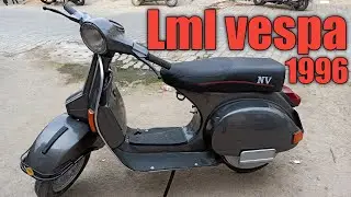 Restoration of 1996 LML VESPA 150cc |  Old SCOOTER PAINT | PDP MOTORCYCLE.