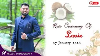 Roce Ceremony of LOUIE   watch LIVE by #NelsonPhotographyMangalore