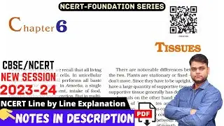 Tissues: Class 9 Science Chapter 6 [Full Chapter]