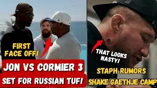 Justin Gaethje RESPONDS to Staph Rumors; Jon Jones & DC REACT to Russian TUF Coaching Announcement!