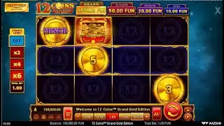 12 Coins&trade; Grand Gold Edition by Wazdan
