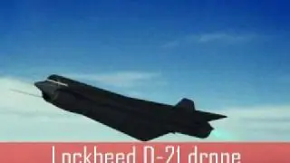 Lockheed D21 drone（Test Movie）