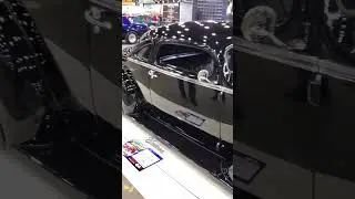 1938 Hudson Victoria Coupe Black Classic Car Detroit Michigan Autorama 2023