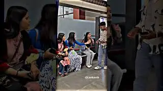Boy sitting on girls' legs prank🖤🥰#shorts #viralvideo #pranks #reaction#foryou#girl #boy#girlsprank
