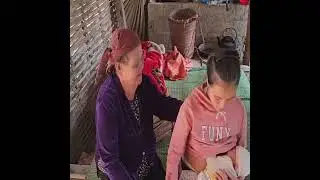 While Her Husband Arrived, She Was Fighting Poverty at the Market