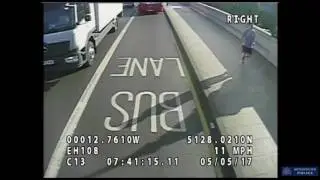 Putney Bridge Jogger Pushes Woman in Front of Bus
