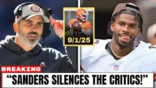 Shedeur Sanders EXPLODES At Browns Practice Before Week 1 Bengals Game!
