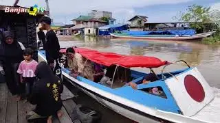 DERMAGA MURUNG KERATON SAMBUT JEMAAH LEWAT JALUR TRANSPORTASI