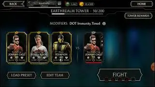 Earthrealm Tower level 50 Boss fight