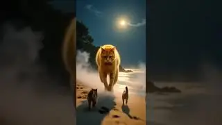 Giant Cat, Guardian of Cat Village in the Storm #catshorts #catlovers #catvideos