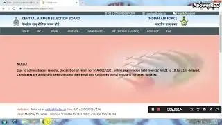 Air Force exam date delayed