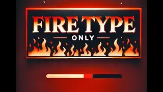Pokemon Platinum Playthrough - Only Fire Type Pokemon