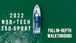 НОВОЕ ПРЕДЛОЖЕНИЕ | Nor-Tech 390 Sport 2022 года | Оснащен Mercury Racing 450Rs | Полное пошаговое руководство