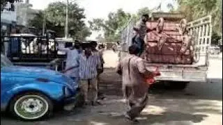 Encroachment Operation By KMC Footage #karachiEncroachment