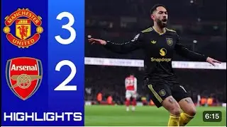 Man United vs Arsenal 3 2 Highlights & Goals &bull; Mbeumo & Dorgu & Matheus Cunha Goals