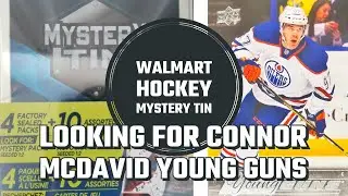 Walmart Hockey Mystery Tin - 👀 Connor McDavid Young Gun?!