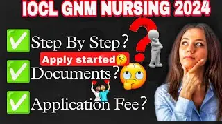 IOCL GNM Nursing 2024 Apply Date  ✅️ IOCL GNM Nursing Admission ? #gnmnursing #ssuhs#medicowallah