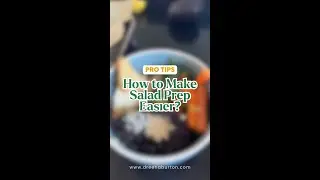 💡 Pro Tip: How to Make Salad Prep Easier? 🥗 visit Tami's channel (in description) 👇 for more tips!