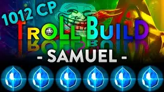 Vainglory || TROLL BUILD SAMUEL 6xShatterglasses *Insane Damage*