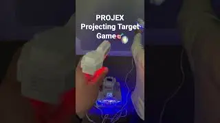 PROJEX Projecting Game Arcade 🎯 #targetpractice #teachthemyoung #gaming