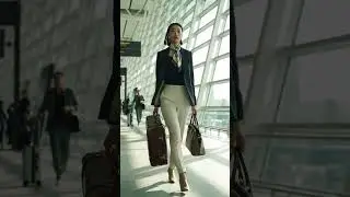 Beautiful Girl at The Airport #prettygirl #beautiful #model #fashion