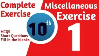 10 class math unit 1 miscellaneous exercise complete || class 10 math review exercise 1