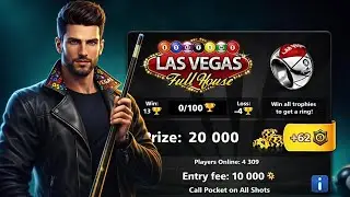8 ball pool Las Vegas game play Jeet ka har🤔 |PART 5|