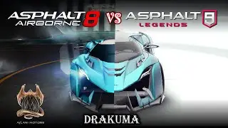 Ajlani Drakuma: Asphalt 8 vs Asphalt 9