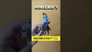 MINECRAFT MOVIE #shorts #minecraft #minecraftmovie #mattel #actionfigures #jackblack #toys #steve