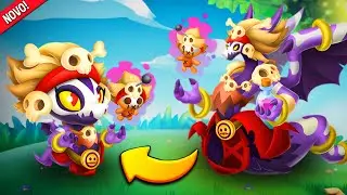 🟣 AN&Aacute;LISE COMPLETA DO NOVO HER&Oacute;ICO SACERDOTISA DA CONDENA&Ccedil;&Atilde;O N&Iacute;VEL 70! - Dragon City 