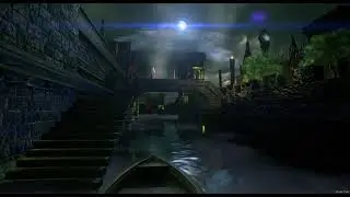 City Night Horror Smoke River Moon HD Motion Background Free copyrights - Live Background For PC
