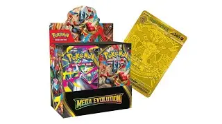 Pokemon Mega Evolution Booster Box Opening (Mega Evolution) ASMR