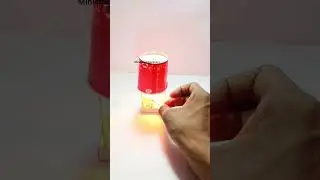 Magic Flying Coffee Cup with Candle  #diy #project #youtubeshorts