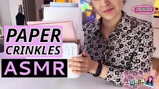 ASMR Paper Crinkling Sounds | Wrapping, Parchment & Packaging Paper