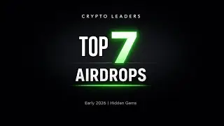 ТОП-7 AIRDROP ПРОЕКТОВ 2026 | Самые перспективные дропы