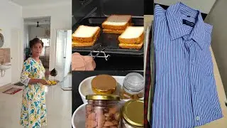 Vlog #3 🏠  எனது எளிதான ஒருநாள் வேலை / Bread Toast #tamil#vlog  #Home-Life With Thenmozhi vlog