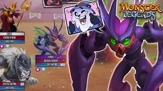 WASPER en BATALLAS AMISTOSAS! - Monster Legends Review