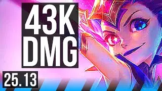 ZOE vs XERATH (MID) | 9/1/8, Legendary, 43k DMG | EUW Diamond | 25.13