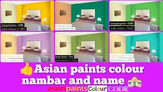 Best colour combination Asian paints || pink bedroom light colour combination with code