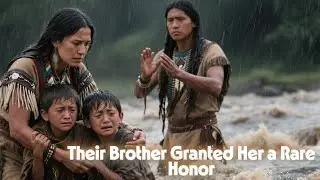 She Rescued Two Sioux Boys from a Violent Flood—Their Brother Granted Her a Rare Honor | Emotional